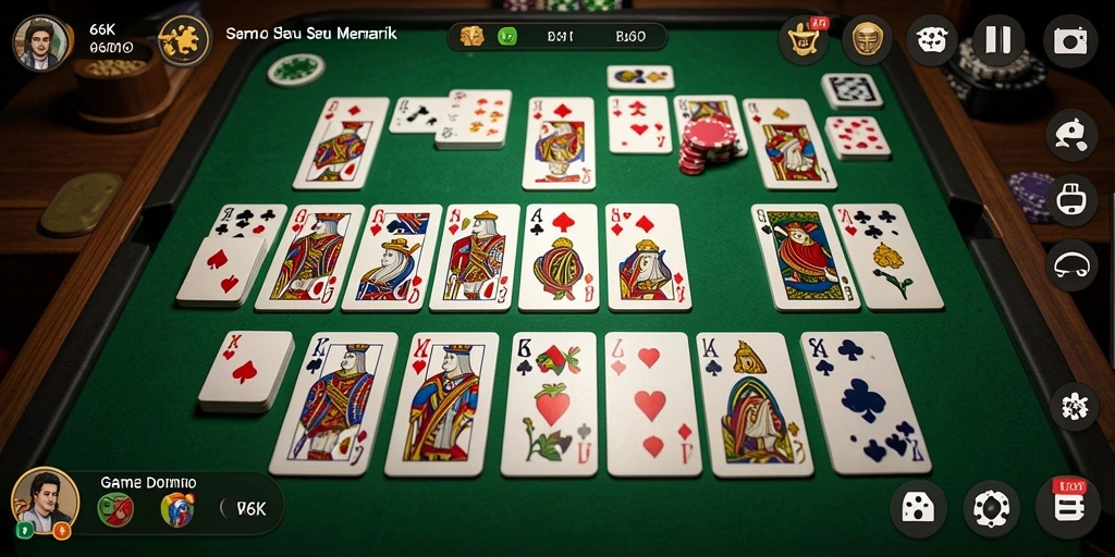 Tampilan gameplay 66K yang seru dengan grafis menarik.