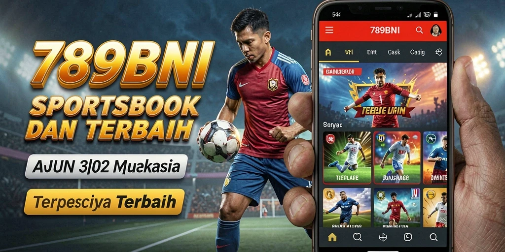 Screenshot utama 789BNI menampilkan antarmuka taruhan olahraga yang menarik.