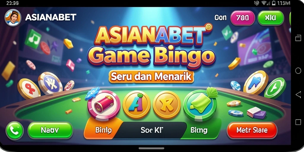Tampilan gameplay ASIANABET yang mengasyikkan dengan Bingo.