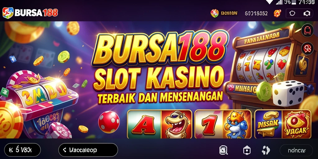 Tampilan menarik dari gameplay slot Kasino yang mendebarkan.
