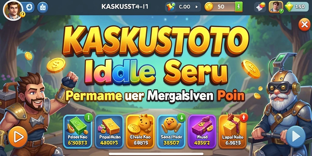 Tampilan gameplay KASKUSTOTO yang menarik dan interaktif.