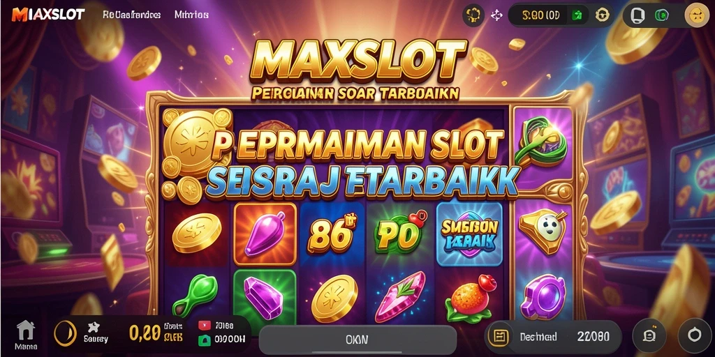 Gameplay yang menegangkan dan grafis menarik dari MAXSLOT.