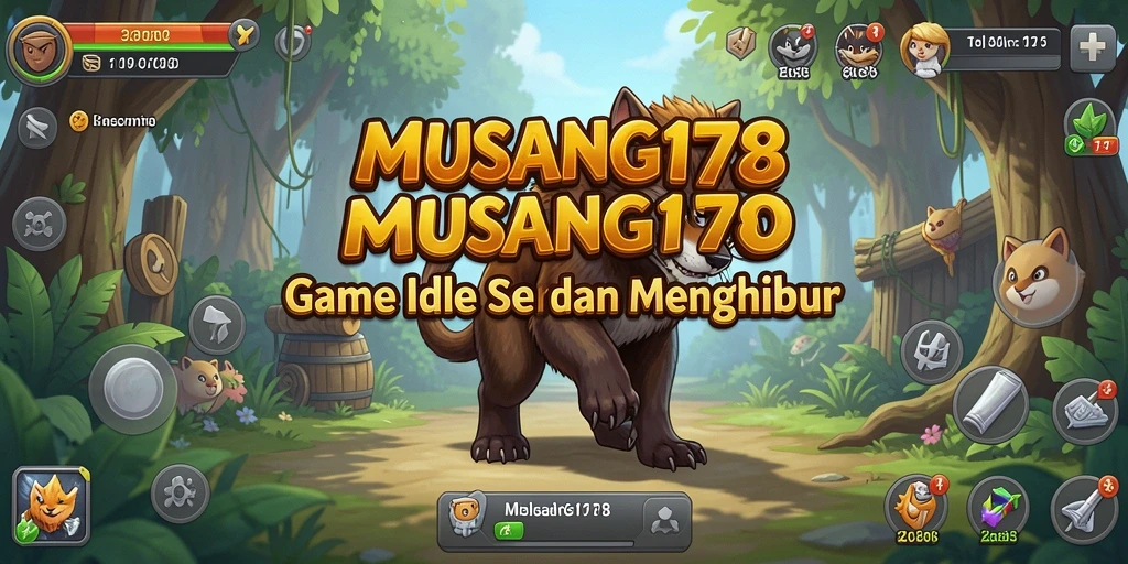 Tampilan gameplay MUSANG178 yang santai dan interaktif.