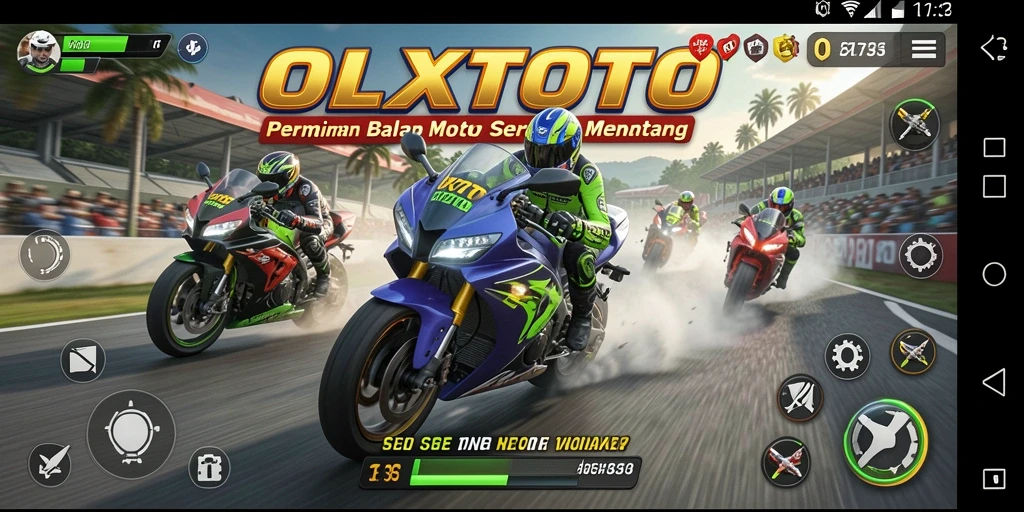 Tampilan gameplay OLXTOTO yang menarik dan mendebarkan.