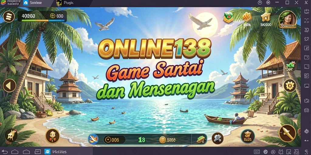 Tampilan menarik dari gameplay ONLINE138 yang penuh warna.
