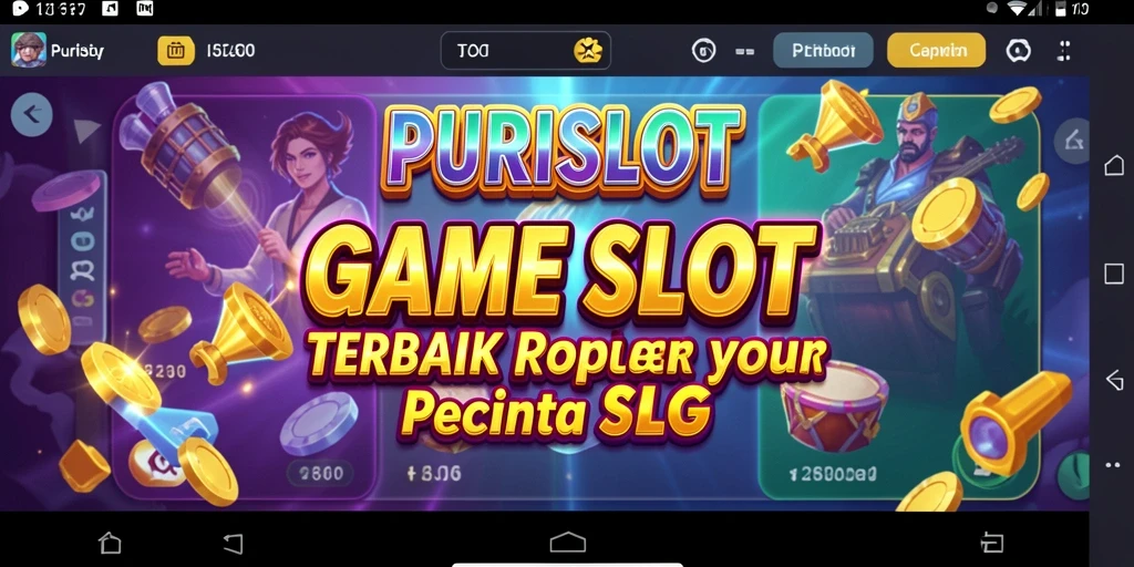 Tampilan seru dan menantang dari gameplay PURISLOT