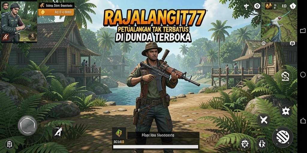 Tampilan gameplay RAJALANGIT77 yang menakjubkan dalam dunia terbuka.