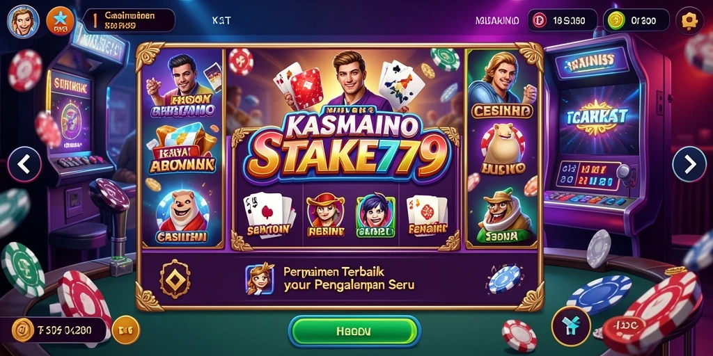 Tampilan gameplay Kasino yang menarik dan penuh aksi di STAKE779.
