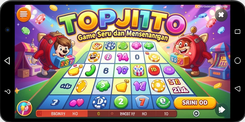 Tampilan gameplay Bingo yang seru dan interaktif.